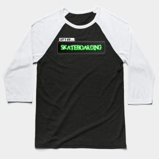 Matrix - Skateboard Sticker Spoof Baseball T-Shirt